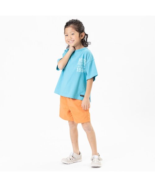F.O.KIDS(エフオーキッズ)の「MUSIC FES バックプリントTシャツ_撥水加工(Tシャツ/カットソー・キッズ・パープル/ライム/ブラック/ブルー/オフホワイト・80/90/95/100/110/120/130/140/150)」の11枚目の写真