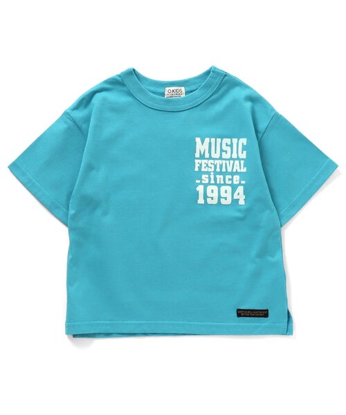 F.O.KIDS(エフオーキッズ)の「MUSIC FES バックプリントTシャツ_撥水加工(Tシャツ/カットソー・キッズ・パープル/ライム/ブラック/ブルー/オフホワイト・80/90/95/100/110/120/130/140/150)」の12枚目の写真