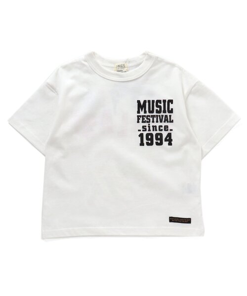 F.O.KIDS(エフオーキッズ)の「MUSIC FES バックプリントTシャツ_撥水加工(Tシャツ/カットソー・キッズ・パープル/ライム/ブラック/ブルー/オフホワイト・80/90/95/100/110/120/130/140/150)」の10枚目の写真