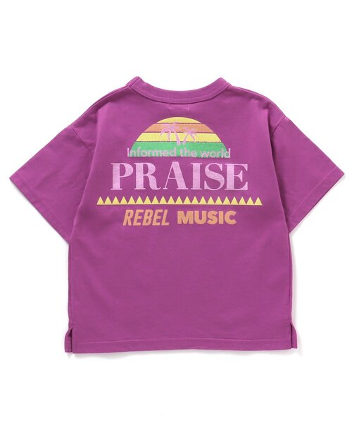 F.O.KIDS(エフオーキッズ)の「MUSIC FES バックプリントTシャツ_撥水加工(Tシャツ/カットソー・キッズ・パープル/ライム/ブラック/ブルー/オフホワイト・80/90/95/100/110/120/130/140/150)」の19枚目の写真