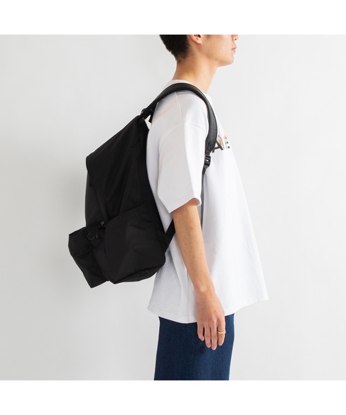APPLEBUM（アップルバム）の「Logo Big Back Pack（バックパック/リュック・メンズ・ブラック・FREE）」の6枚目の写真