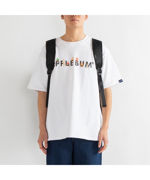 APPLEBUM（アップルバム）の「Logo Big Back Pack（バックパック/リュック・メンズ・ブラック・FREE）」の4枚目の写真