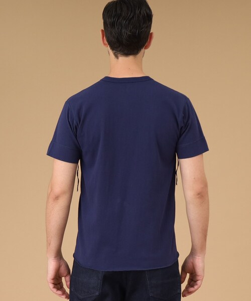 40ｃｔ＆525（フォーティーカラッツアンドゴーニーゴ）の「Healthknit(ヘルスニット) 半袖ヘンリー（Tシャツ/カットソー・メンズ・ブラック/ネイビー/ホワイト・02/03/04）」の16枚目の写真