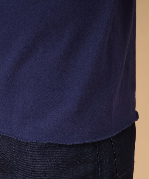 40ｃｔ＆525（フォーティーカラッツアンドゴーニーゴ）の「Healthknit(ヘルスニット) 半袖ヘンリー（Tシャツ/カットソー・メンズ・ブラック/ネイビー/ホワイト・02/03/04）」の6枚目の写真