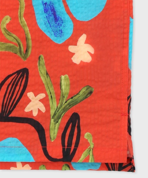 PS Paul Smith(ピーエスポールスミス)の「"Sea Floral" 半袖シャツ / 132316 695U(シャツ/ブラウス・メンズ・レッド/グリーン/キャメル・MEDIUM/LARGE/XX-LARGE/SMALL/X-LARGE)」の12枚目の写真