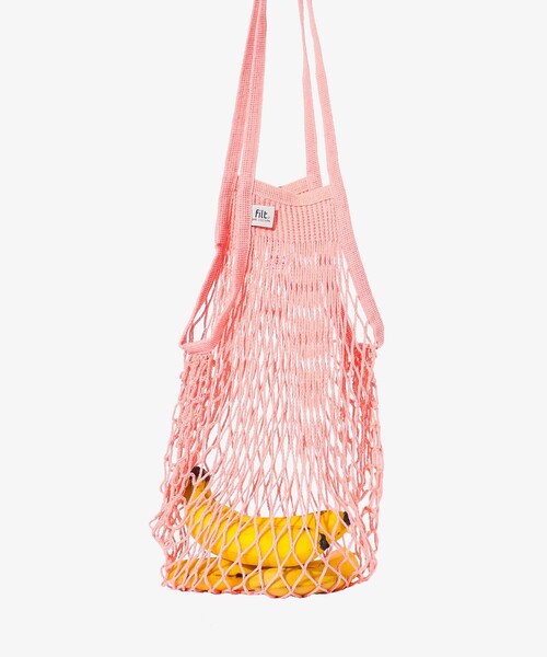 Filt（フィルト）の「FILT / ネット バッグ M（ショルダーバッグ・レディース・オフホワイト/ブラック/オリーブ/ピンク/ベージュ/パープル/ネイビー/イエロー/オレンジ/ミント・ONE SIZE）」の15枚目の写真