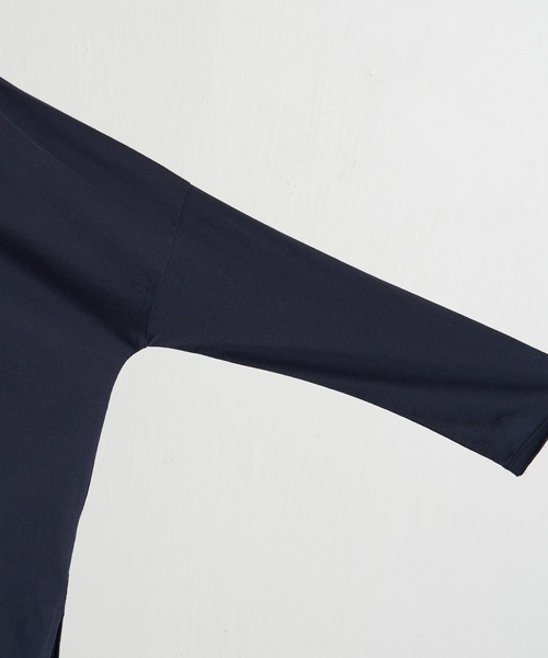 BEARDSLEY（ビアズリー）の「シフォン天竺ショートカーデ（Tシャツ/カットソー・レディース・ネイビー/ベージュ・FREE）」の14枚目の写真