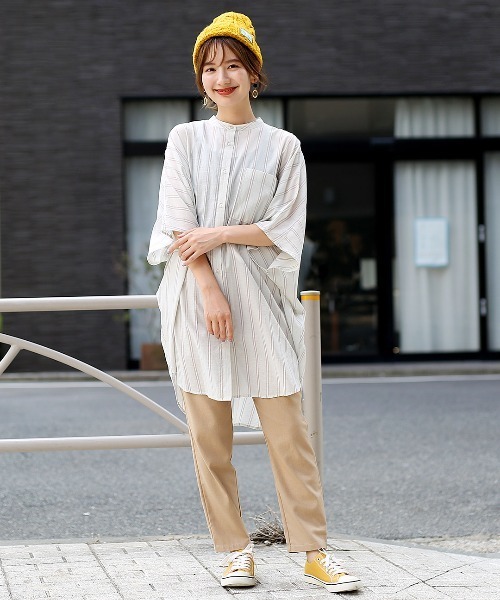 チチカカ（チチカカ）の「ケーブル編みニットキャップ（ニットキャップ/ビーニー・レディース・ダークグリーン/イエロー/ブラック/アイボリー/オレンジ/ブルー・FREE）」の8枚目の写真