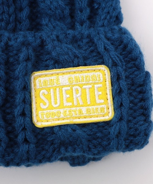 チチカカ（チチカカ）の「ケーブル編みニットキャップ（ニットキャップ/ビーニー・レディース・ダークグリーン/イエロー/ブラック/アイボリー/オレンジ/ブルー・FREE）」の22枚目の写真