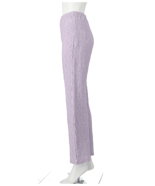 anap mimpi（アナップミンピ）の「フクレジャガードストレートパンツ（その他パンツ・レディース・パープル/ブラック・FREE）」の17枚目の写真