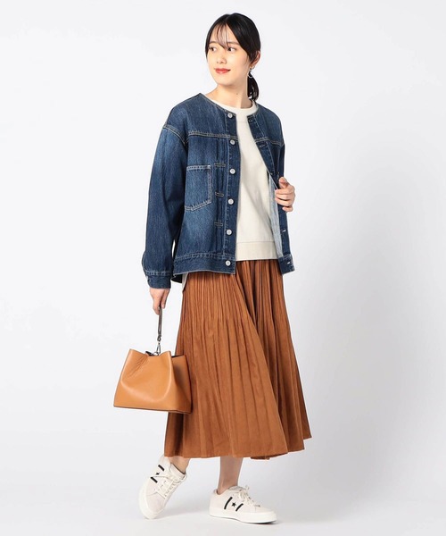 Grand PARK（グランドパーク）の「ドッキングプルオーバー（その他トップス・レディース・ホワイト/チャコールグレー/ベージュ/ライトグリーン/ネイビー・FREE）」の7枚目の写真