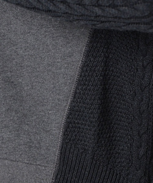 Grand PARK（グランドパーク）の「ドッキングプルオーバー（その他トップス・レディース・ホワイト/チャコールグレー/ベージュ/ライトグリーン/ネイビー・FREE）」の17枚目の写真