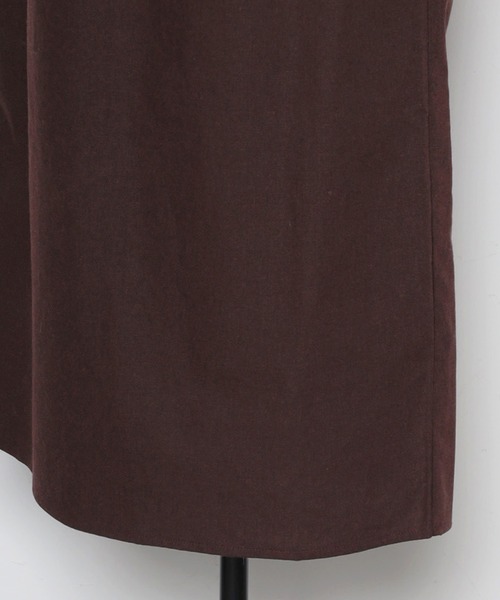 リネン混キャミワンピース