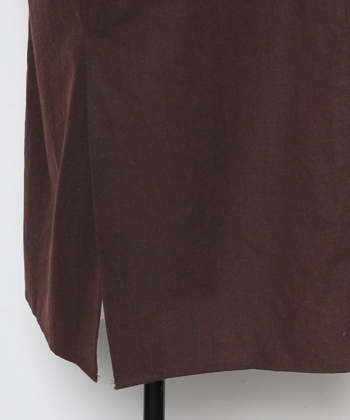 リネン混キャミワンピース