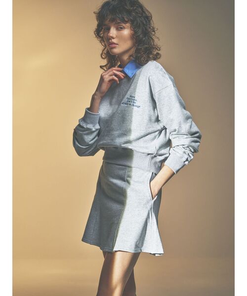 RESEXXY（リゼクシー）の「クロップドカラーシャツ（シャツ/ブラウス・レディース・ブルー/ホワイト/その他1/ピンク・FREE）」の17枚目の写真