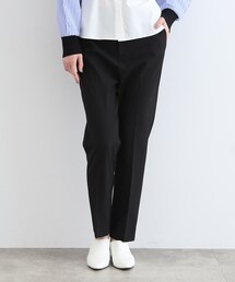 INDIVI | 【秋の新作!/褒められパンツ/チェック柄/洗える】ストレッチテーパードパンツ(その他パンツ)