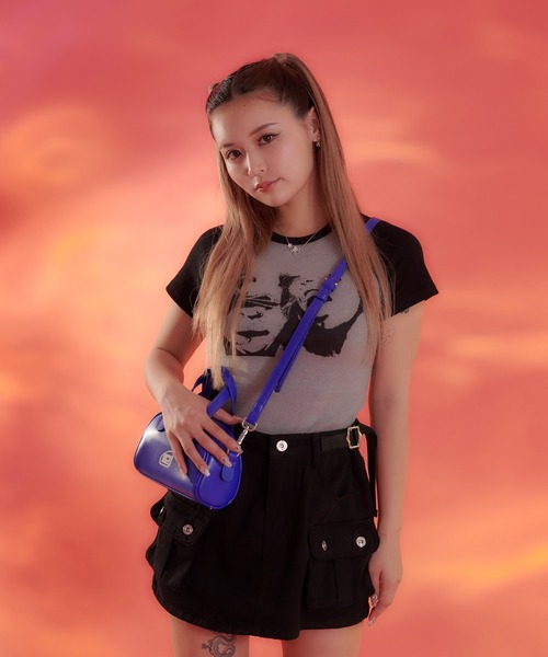 sedacle（セダクル）の「【SDG】raglan print T-shirt（Tシャツ/カットソー・レディース・ブラック・FREE）」の6枚目の写真