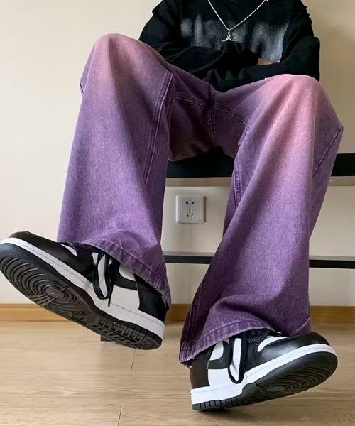 MGV(エムジーヴィー)の「ストリートルーズパープルデニム(デニムパンツ・メンズ・パープル・MEDIUM/LARGE/X-LARGE)」の21枚目の写真