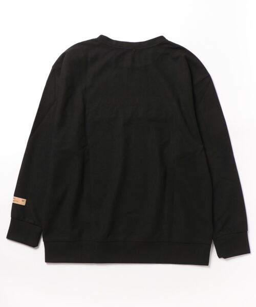 aimoha（アイモハ）の「aimoha outdoorワッフルクルーネックスウェット（スウェット・レディース・ブラック/ベージュ/ダークグレー/チョコ/ブラウン・MEDIUM/LARGE/X-LARGE）」の6枚目の写真