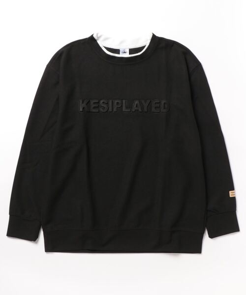 aimoha（アイモハ）の「aimoha outdoorワッフルクルーネックスウェット（スウェット・レディース・ブラック/ベージュ/ダークグレー/チョコ/ブラウン・MEDIUM/LARGE/X-LARGE）」の22枚目の写真