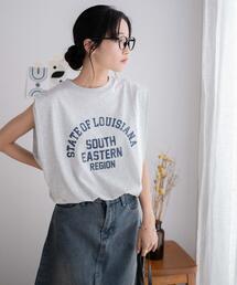 WEGO | WEGO/タックノースリーブT(タンクトップ)