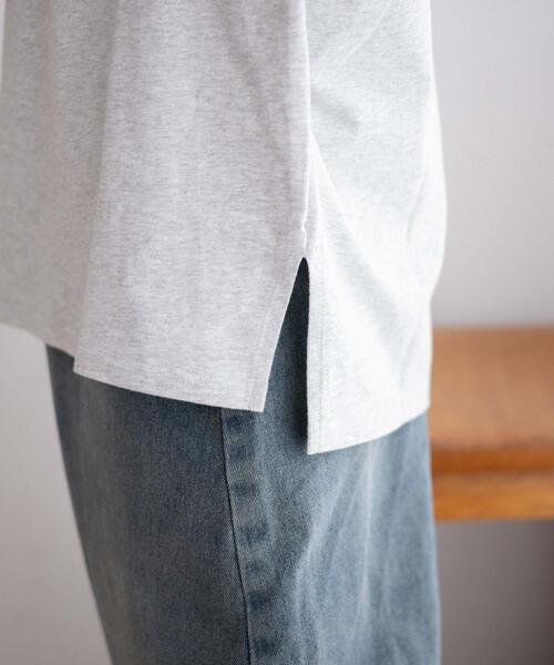 WEGO（ウィゴー）の「WEGO/タックノースリーブT（タンクトップ・レディース・杢グレー/スミクロ・FREE）」の6枚目の写真