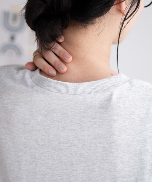 WEGO（ウィゴー）の「WEGO/タックノースリーブT（タンクトップ・レディース・杢グレー/スミクロ・FREE）」の7枚目の写真