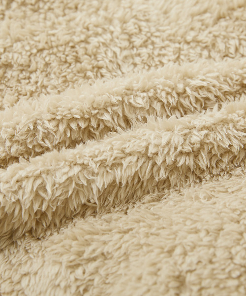 devirock（デビロック）の「フリース フルジップジャケット（ブルゾン・キッズ・ベージュ/ブルーグレー/オフホワイト・140cm/130cm/100cm/120cm/160cm/150cm/110cm）」の8枚目の写真