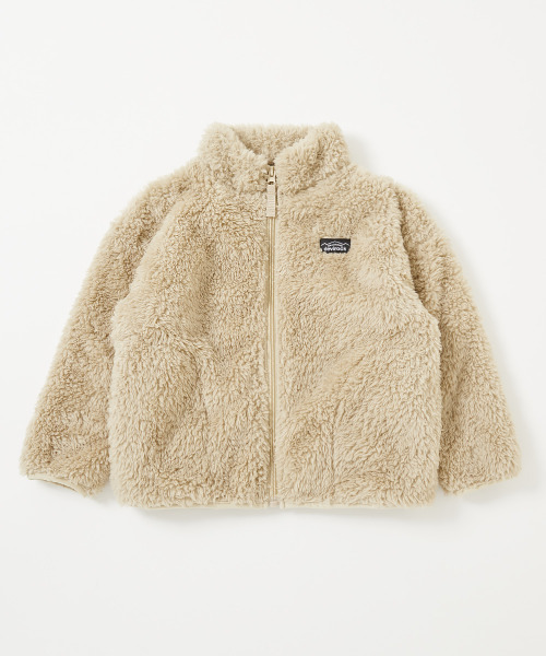 devirock（デビロック）の「フリース フルジップジャケット（ブルゾン・キッズ・ベージュ/ブルーグレー/オフホワイト・140cm/130cm/100cm/120cm/160cm/150cm/110cm）」の9枚目の写真