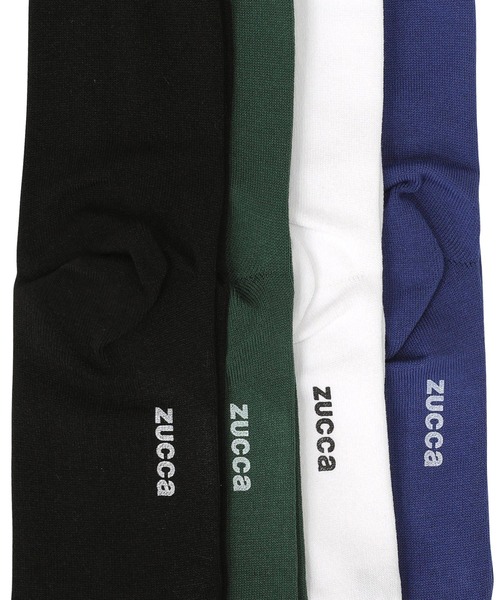 ZUCCa(ズッカ)の「カラーソックス(ソックス/靴下・メンズ・ブルー/ブラック/ホワイト/グリーン・M size)」の5枚目の写真