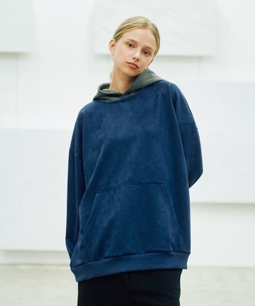 DOOPZ（ドープス）の「MICRO SUEDE PARKER / マイクロスウェードパーカー（パーカー・メンズ・ブラック/ブルー/ブラウン・LARGE/MEDIUM/SMALL）」の6枚目の写真