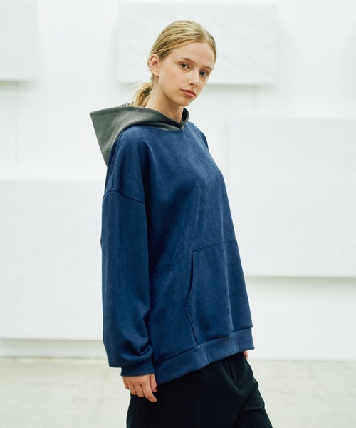 DOOPZ（ドープス）の「MICRO SUEDE PARKER / マイクロスウェードパーカー（パーカー・メンズ・ブラック/ブルー/ブラウン・LARGE/MEDIUM/SMALL）」の7枚目の写真