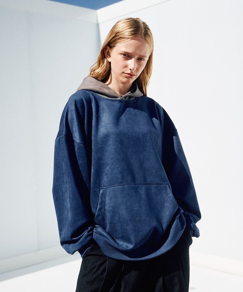 DOOPZ（ドープス）の「MICRO SUEDE PARKER / マイクロスウェードパーカー（パーカー・メンズ・ブラック/ブルー/ブラウン・LARGE/MEDIUM/SMALL）」の9枚目の写真