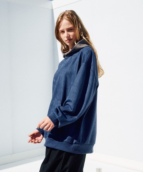 DOOPZ（ドープス）の「MICRO SUEDE PARKER / マイクロスウェードパーカー（パーカー・メンズ・ブラック/ブルー/ブラウン・LARGE/MEDIUM/SMALL）」の10枚目の写真