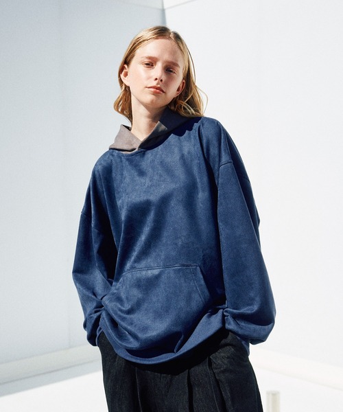 DOOPZ（ドープス）の「MICRO SUEDE PARKER / マイクロスウェードパーカー（パーカー・メンズ・ブラック/ブルー/ブラウン・LARGE/MEDIUM/SMALL）」の8枚目の写真