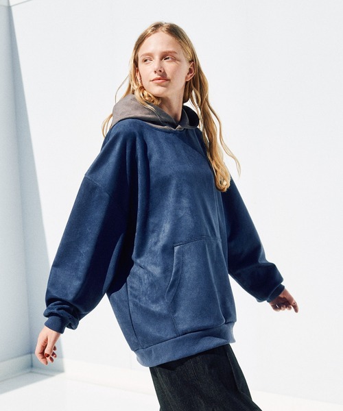 DOOPZ（ドープス）の「MICRO SUEDE PARKER / マイクロスウェードパーカー（パーカー・メンズ・ブラック/ブルー/ブラウン・LARGE/MEDIUM/SMALL）」の12枚目の写真