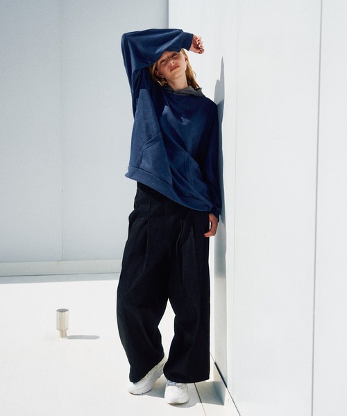 DOOPZ（ドープス）の「MICRO SUEDE PARKER / マイクロスウェードパーカー（パーカー・メンズ・ブラック/ブルー/ブラウン・LARGE/MEDIUM/SMALL）」の19枚目の写真