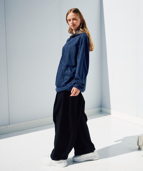 DOOPZ（ドープス）の「MICRO SUEDE PARKER / マイクロスウェードパーカー（パーカー・メンズ・ブラック/ブルー/ブラウン・LARGE/MEDIUM/SMALL）」の21枚目の写真