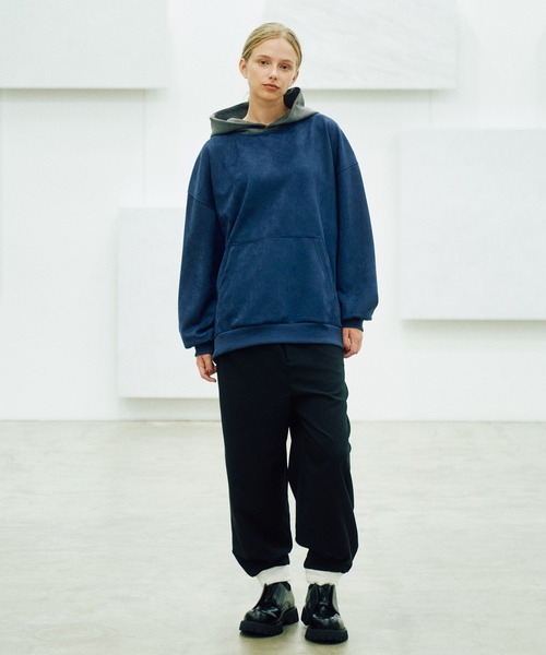 DOOPZ（ドープス）の「MICRO SUEDE PARKER / マイクロスウェードパーカー（パーカー・メンズ・ブラック/ブルー/ブラウン・LARGE/MEDIUM/SMALL）」の14枚目の写真