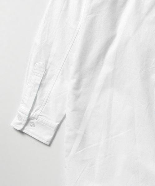 BEAMS BOY(ビームスボーイ)の「【FUDGE5月号掲載】BEAMS BOY / OX B.D. シャツワンピース(シャツワンピース・レディース・ホワイト/ネイビー・ONE SIZE)」の21枚目の写真