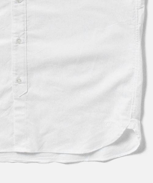 BEAMS BOY(ビームスボーイ)の「【FUDGE5月号掲載】BEAMS BOY / OX B.D. シャツワンピース(シャツワンピース・レディース・ホワイト/ネイビー・ONE SIZE)」の6枚目の写真