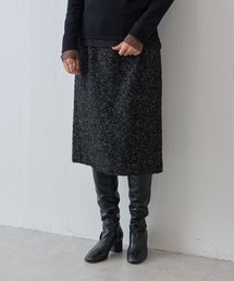 BEARDSLEY（ビアズリー）の「《15 quinze》シルクネップツイードスカート（スカート・レディース）」