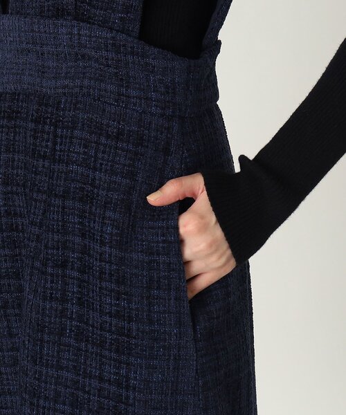 THE SHOP TK （ザ ショップ ティーケー ）の「◆2WAYマルチジャンバースカート/ハグするニットシリーズ（ワンピース・レディース・ブルー系その他5/ブラック系3・12/13）」の9枚目の写真