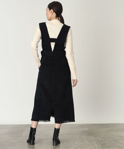 THE SHOP TK （ザ ショップ ティーケー ）の「◆2WAYマルチジャンバースカート/ハグするニットシリーズ（ワンピース・レディース・ブルー系その他5/ブラック系3・12/13）」の15枚目の写真