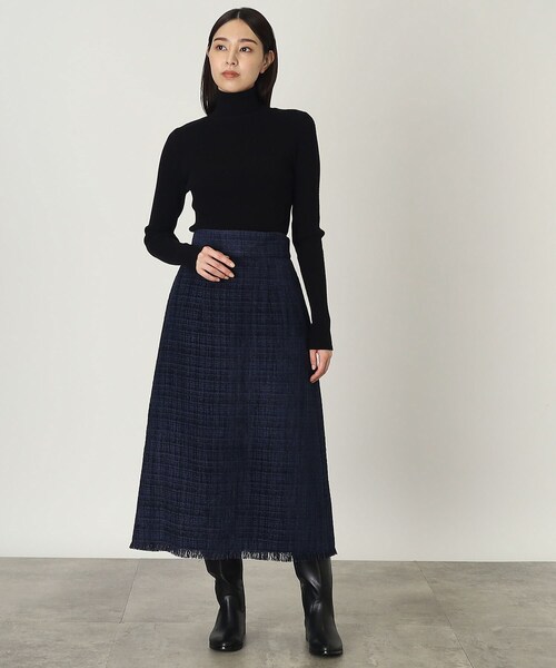 THE SHOP TK （ザ ショップ ティーケー ）の「◆2WAYマルチジャンバースカート/ハグするニットシリーズ（ワンピース・レディース・ブルー系その他5/ブラック系3・12/13）」の19枚目の写真