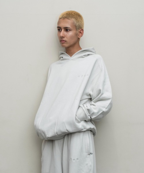 BAL×RUSSELL ATHLETIC/HIGH COTTON HOODIE BAL / RUSSELL ATHLETIC HIGH COTTON DISTRESSED H