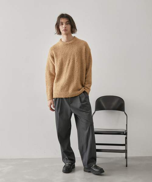 JUNRED(ジュンレッド)の「ホットストレージワイドパンツ(スラックス・メンズ・グレー/ベージュ系その他/ブラック・S/M/L)」の15枚目の写真