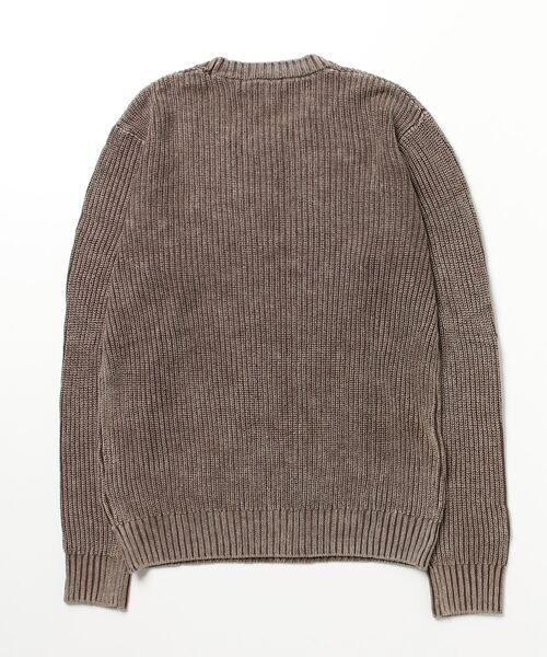 Guess(ゲス)の「Angus Bleach Sailor Rib Sweater(ニット/セーター・メンズ・ダークブラウン・X-LARGE/MEDIUM/LARGE)」の7枚目の写真