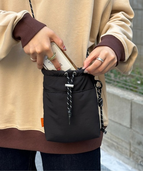 CPCM（シーピーシーエム）の「パラコードナイロンミニショルダー（ショルダーバッグ・メンズ・カーキ/ホワイト/ブラック/オリーブ/ネイビー/オレンジ/ベージュ・FREE）」の18枚目の写真