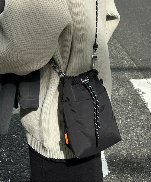 CPCM（シーピーシーエム）の「パラコードナイロンミニショルダー（ショルダーバッグ・メンズ・カーキ/ホワイト/ブラック/オリーブ/ネイビー/オレンジ/ベージュ・FREE）」の8枚目の写真